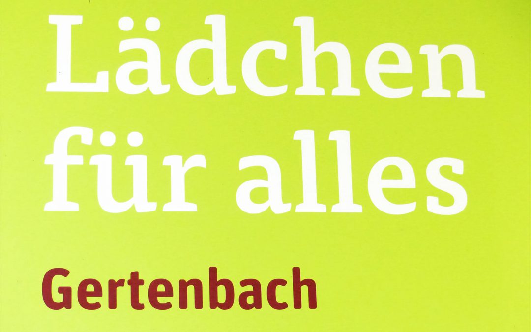 Unterstützung für das „Lädchen für alles“ in Gertenbach